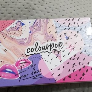 Colourpop single eyeshadows with palette
